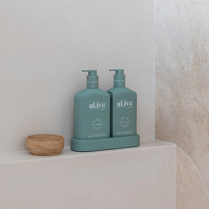 Wash & Lotion Duo - Al.ive - Kaffir Lime & Green Tea