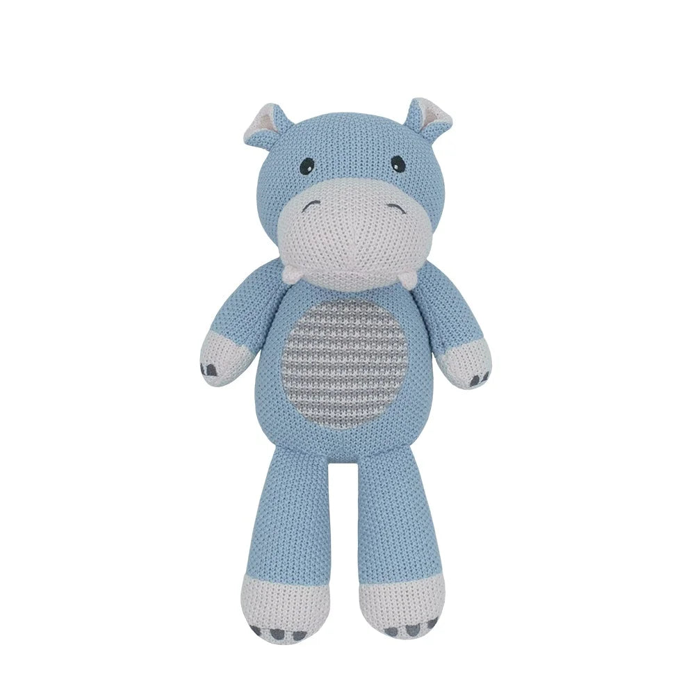 Soft Toy - Knitted - Hippo