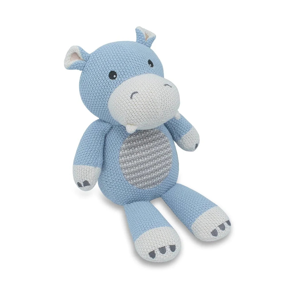 Soft Toy - Knitted - Hippo