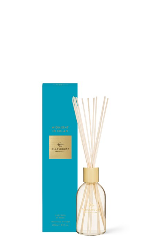 Reed Diffuser - GH - Midnight in Milan (Saffron & Rose)