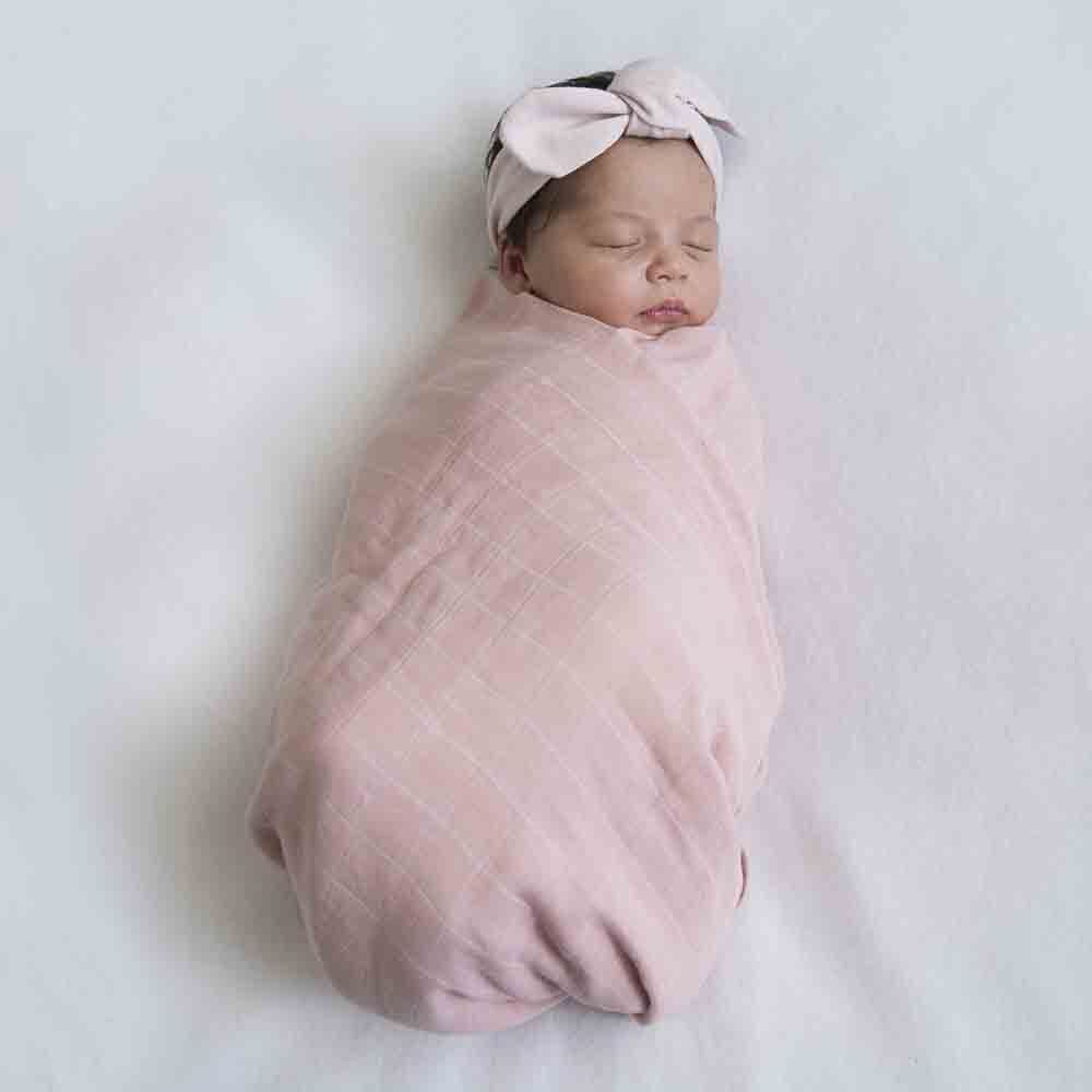 Organic Muslin Wrap - Snuggle Hunny - Musk