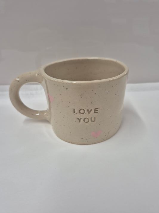 Mug - Pottery #1652 - Love You