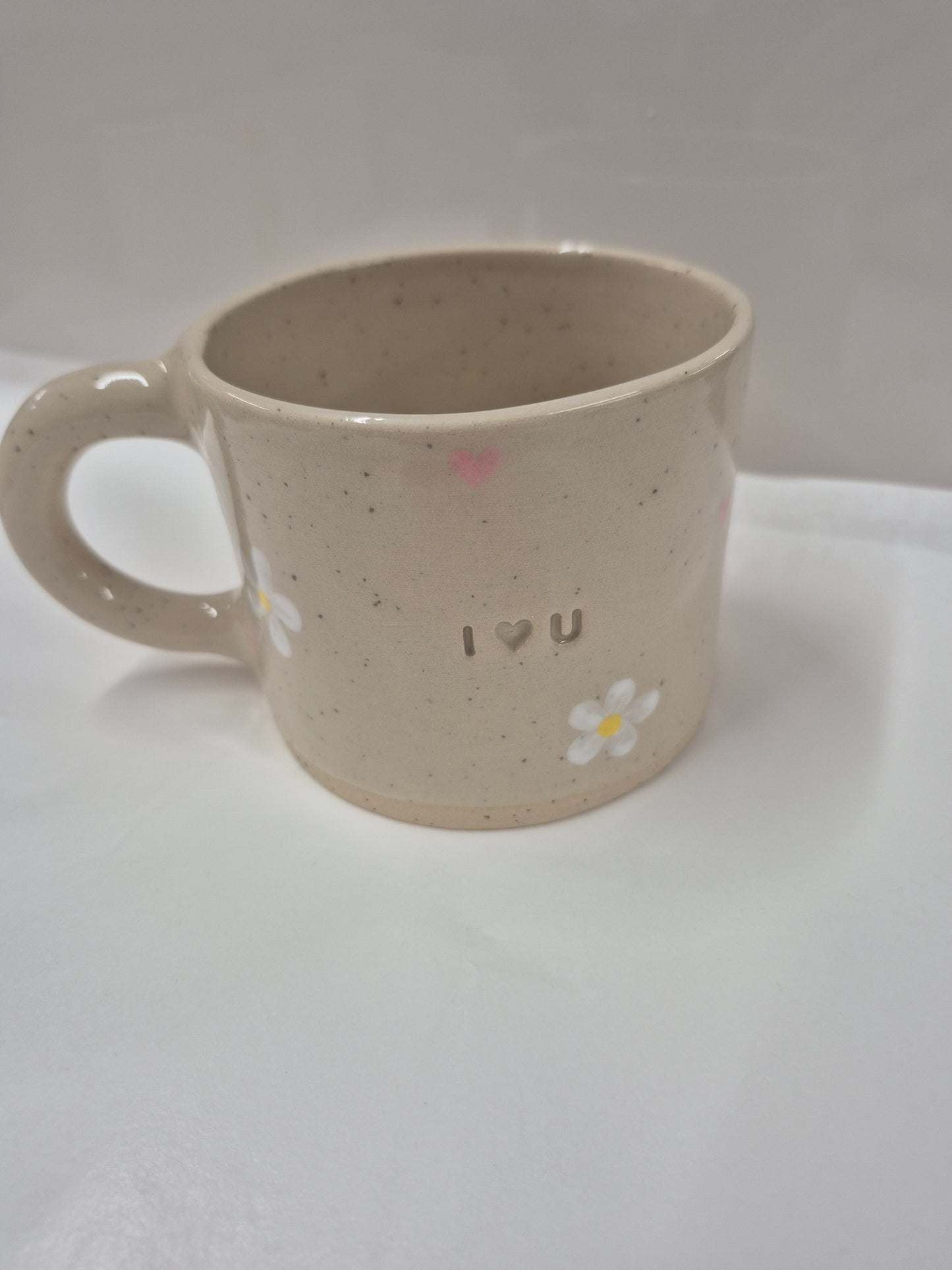 Mug - Pottery #1651 I 🖤 U